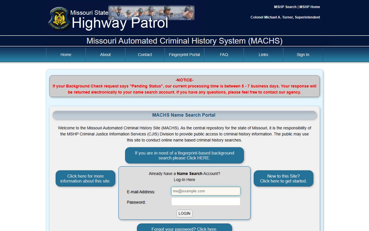 Vernon County arrest records and court charges statewide MACHS portal