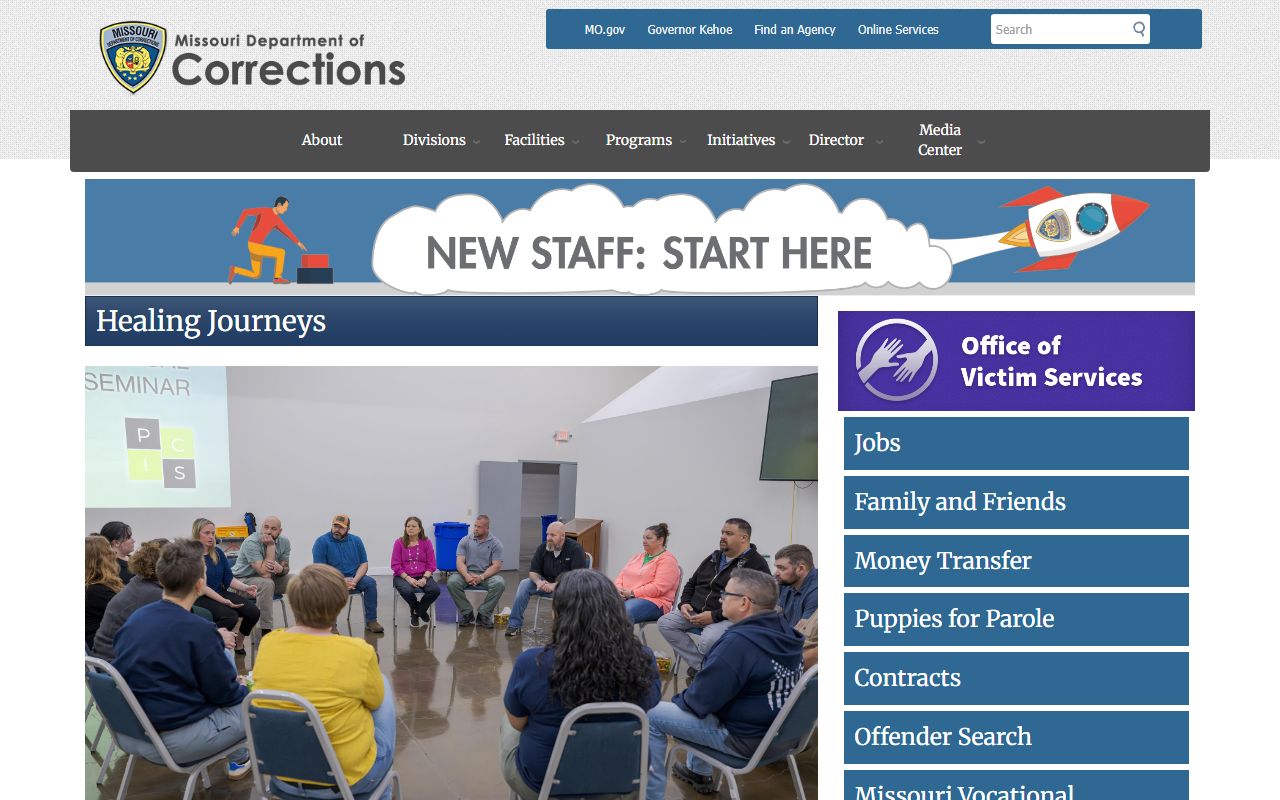 Vernon County inmate search Missouri Department of Corrections source